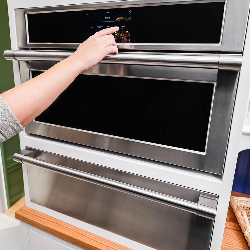 Monogram 30 in. 1.9 cu. ft. Warming Drawer with Humidity Control - Stainless Steel, , hires