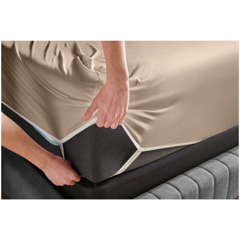 Tempur-Pedic Breeze Cooling Sheet Set Sandstone - Queen, , hires