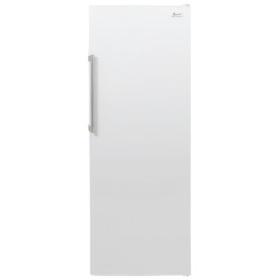 Avanti 24 in. 10.8 cu. ft. Upright Freezer with Adjustable Shelves & Digital Control - White | AV1081VFK0W