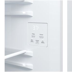 GE 36 in. 23.6 cu. ft. Counter Depth Side-by-Side Refrigerator with Ice & Water Dispenser - White, , hires