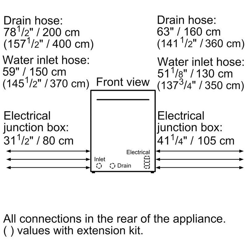 Bosch 800 Series 18 in. Front Control Smart Dishwasher with 44 dBa Sound Level, 3rd-Rack & CrystalDry - Stainless Steel, , hires