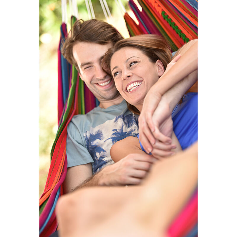 Bliss XL Double Hammock in a Bag | 50% Wider | Carrying Bag Included | 350lbs Capacity | Colors May Vary, , hires