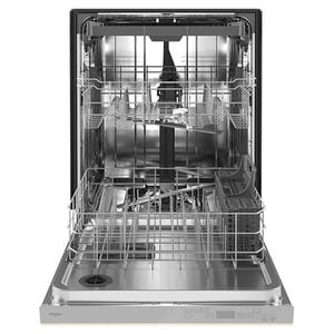 Whirlpool 24 in. Top Control Dishwasher with 47 dBa Sound Level, 3rd-Rack & Pocket - Biscuit, , hires