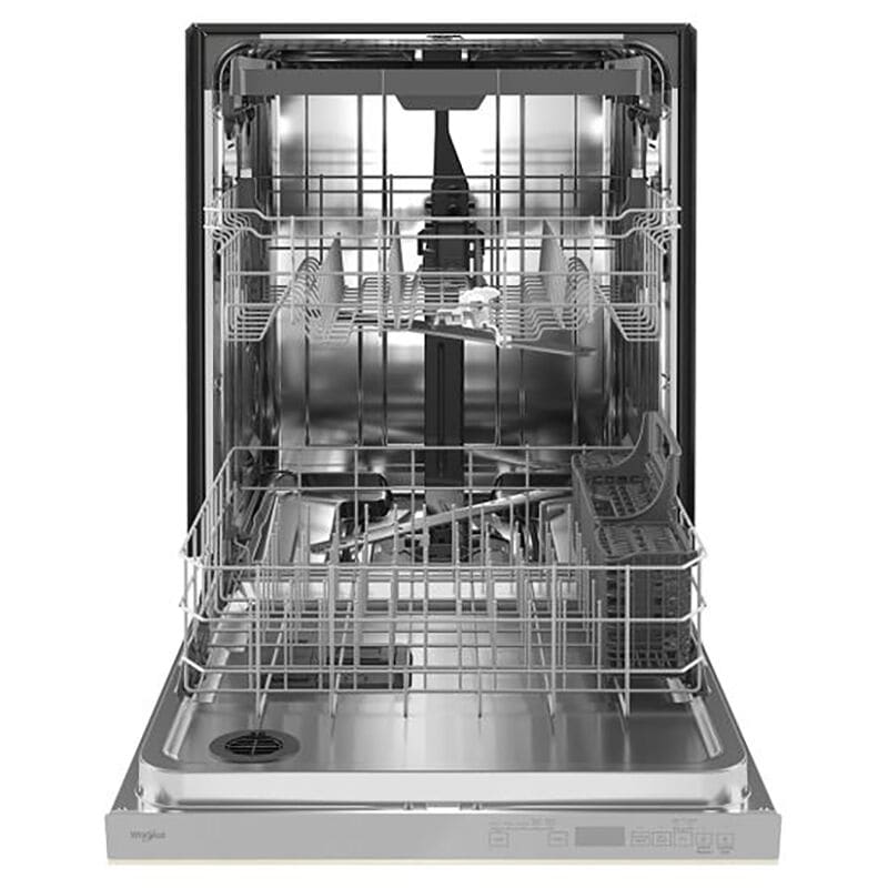 Whirlpool 24 in. Top Control Dishwasher with 47 dBa Sound Level, 3rd-Rack & Pocket - Biscuit, , hires