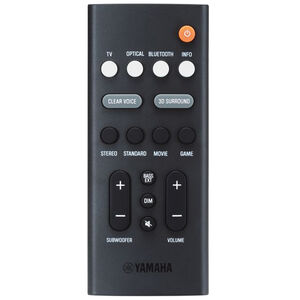 Yamaha 2.1 Channel Sound Bar with Bluetooth & Built-In Subwoofer - Black, , hires
