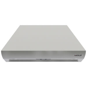 Wolf 42 in. Ducted Chimney Style Range Hood with 2 LED Lights - Stainless Steel, , hires
