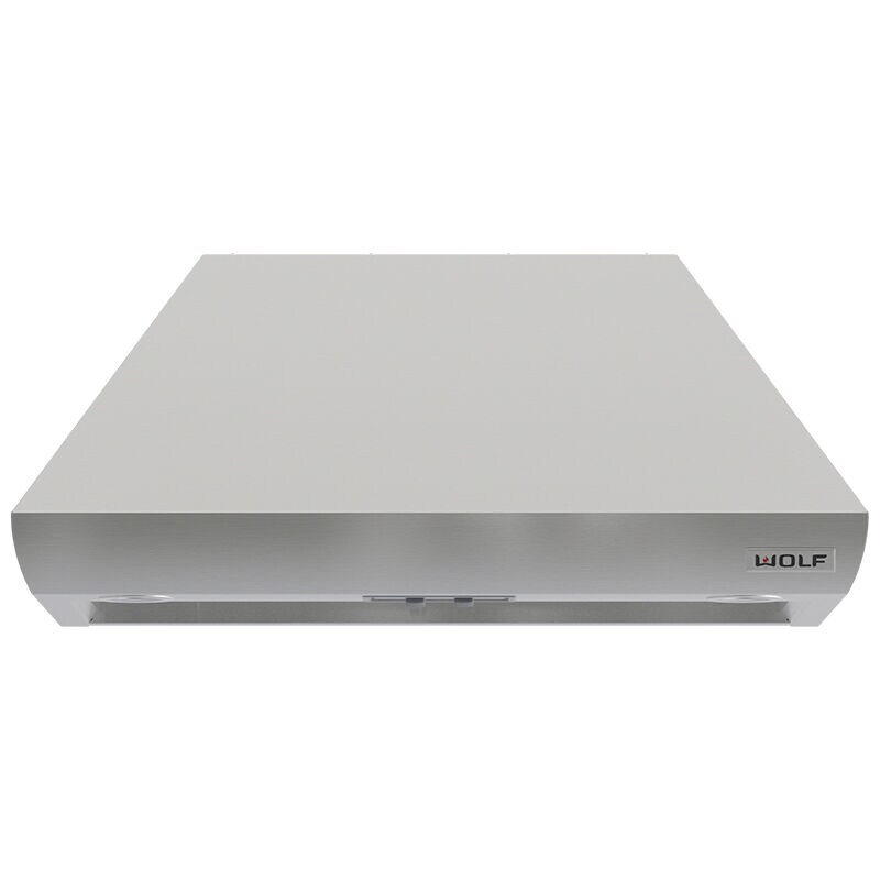 Wolf 42 in. Ducted Chimney Style Range Hood with 2 LED Lights - Stainless Steel, , hires