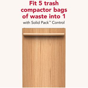 KitchenAid 15 in. Built-In Trash Compactor with Built-In Odor Management System - Custom Panel Ready, , hires