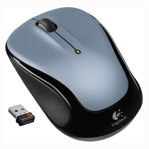 Logitech M325 Wireless Mouse - Silver, Silver, hires