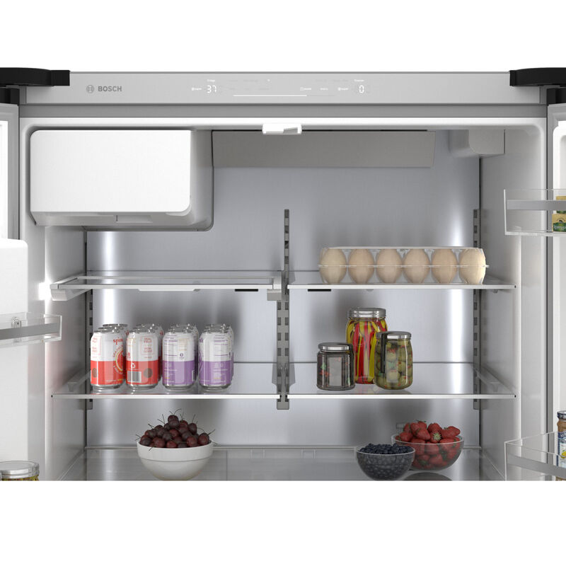 Bosch 500 Series 36 in. 26.0 cu. ft. Smart French Door Refrigerator with External Ice & Water