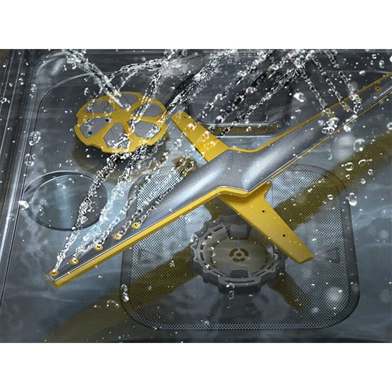 Samsung 24 in. Top Control Smart Dishwasher with 42 dBa Sound Level, 3rd-Rack & Ventilation Drying System - Fingerprint Resistant Stainless, Fingerprint Resistant Stainless, hires