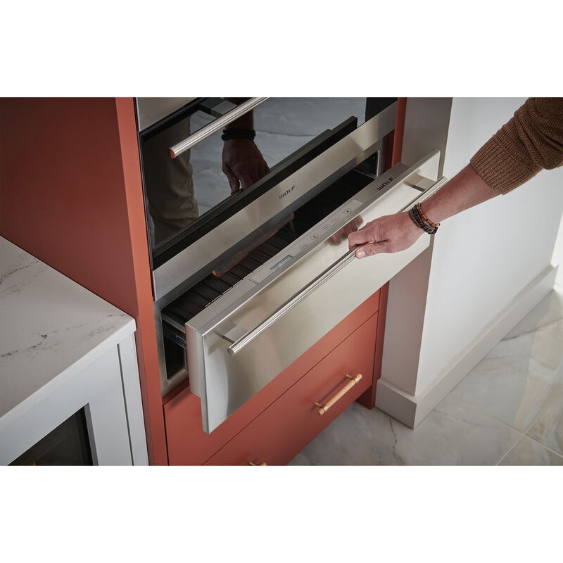 Wolf 30 in. 1.6 cu. ft. Warming Drawer with Humidity Control - Custom Panel Ready, , hires