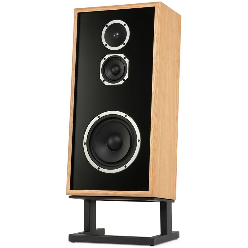 KLH Model Four 8" Three-Way Acoustic Suspension Loudspeaker System - White Oak, , hires
