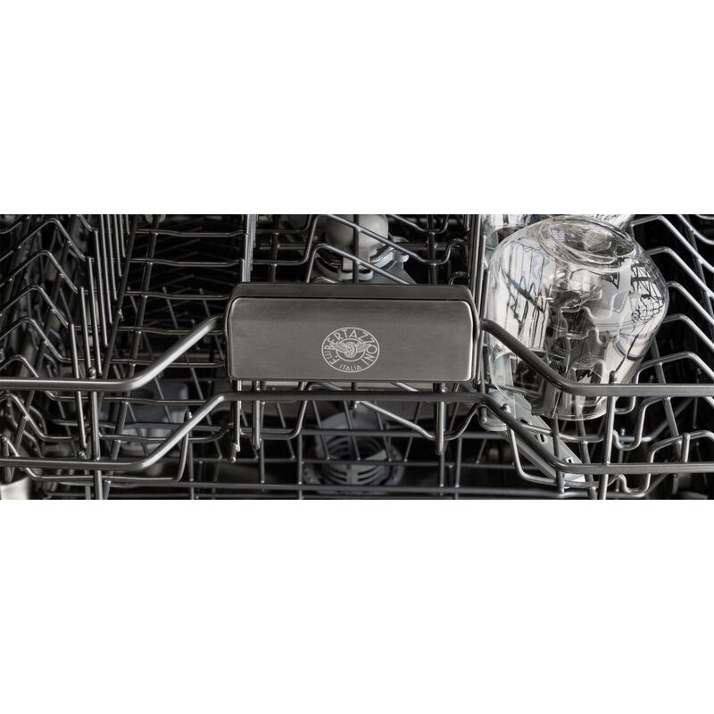 Bertazzoni 24 in. Built-In Dishwasher with Top Control, 42 dBA Sound Level, 15 Place Settings, 6 Wash Cycles & Sanitize Cycle - Custom Panel Ready, , hires