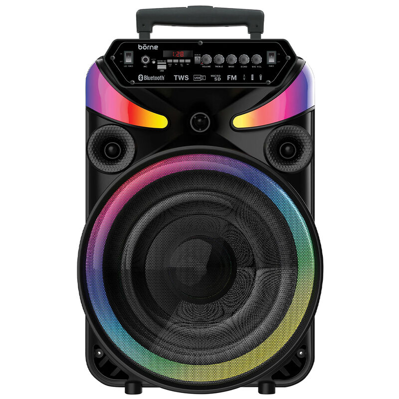 Borne Portable Party Speaker System - Black, , hires