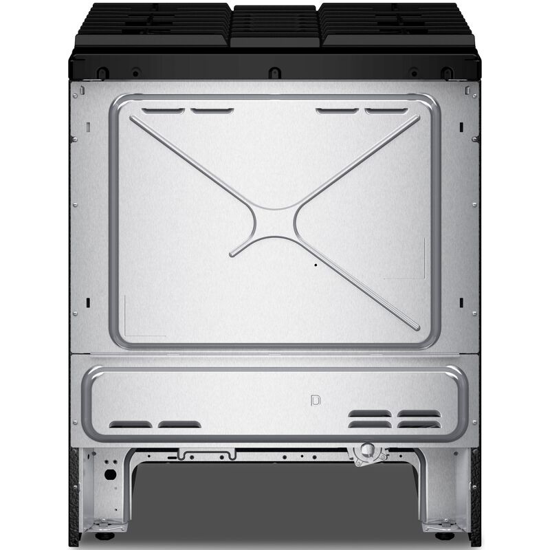 KitchenAid 30 in. 6.4 cu. ft. Air-Fry True European Convection Steam Slide-In Dual Fuel Range with 4 Sealed Burners - Stainless Steel with PrintShield Finish, , hires