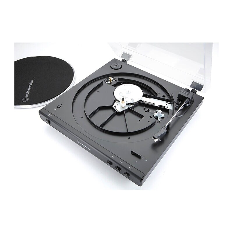 Audio-Technica Fully-Automatic Belt-Drive 2 Speed Wireless Bluetooth Turntable - Matte Black, , hires