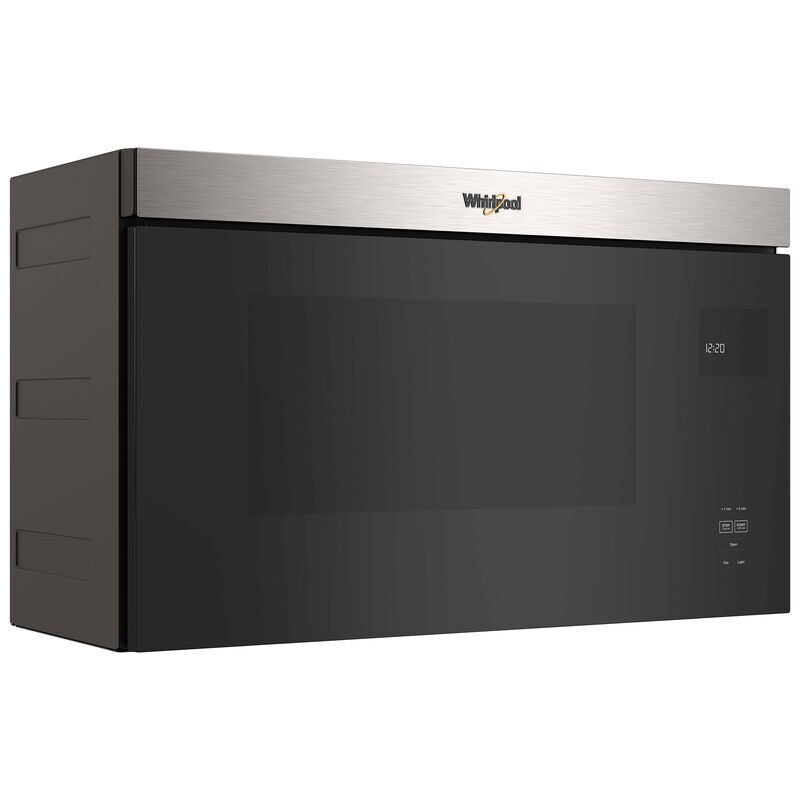 Whirlpool 30 in. 1.1 cu. ft. Over-the-Range Microwave with 10 Power Levels, 300 CFM & Sensor Cooking Controls - Fingerprint Resistant Stainless Steel, Fingerprint Resistant Stainless, hires