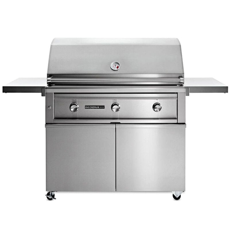 Sedona by Lynx 42 in. 3-Burner Natural Gas Grill with Electronic Ignition System & Sear Burner - Stainless Steel, , hires