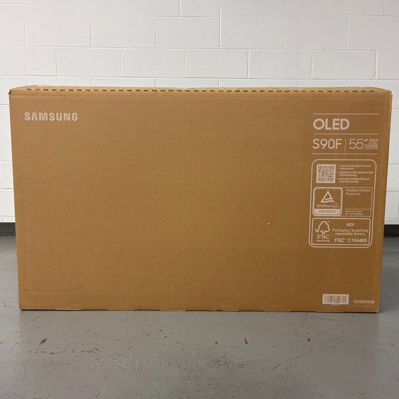 Samsung - 55" Class S90F OLED 4K UHD Samsung Vision AI Smart TV (Open Box Excellent Condition), , hires