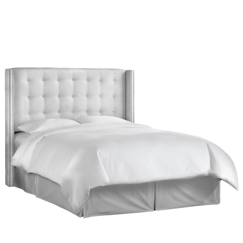 Skyline Furniture Nail On Tufted, How To Clean White Suede Headboard