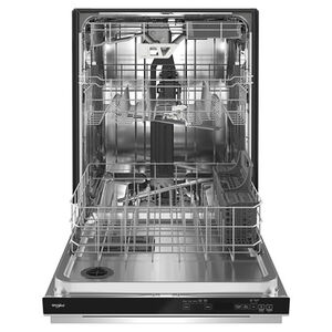 Whirlpool 24 in. Top Control Dishwasher with 41 dBa Sound Level & 3rd-Rack - Fingerprint Resistant Stainless, , hires