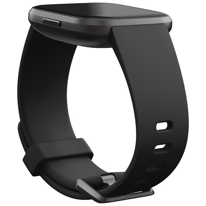 Fitbit Versa 2 Premium Health & Fitness - Black/Carbon Aluminum | P.C. Richard & Son