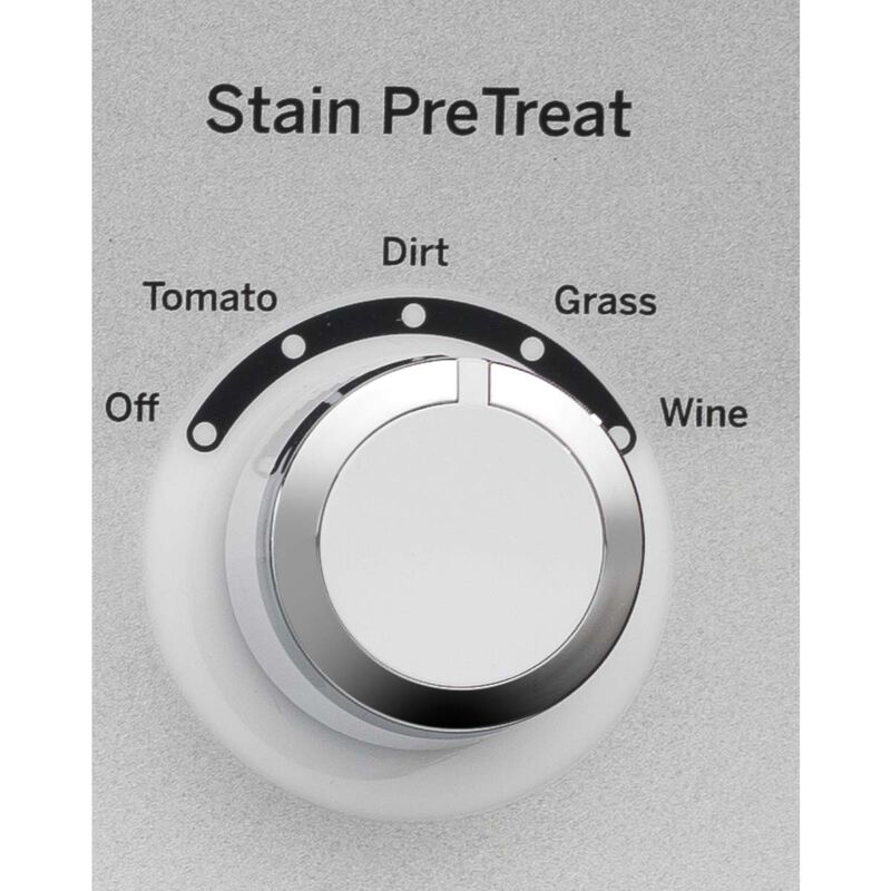 GE 27 in. 4.4 cu. ft. Top Load Washer - White on White with Silver Backsplash, , hires