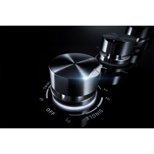 JennAir Oblivian Glass 30 in. 4-Burner Electric Cooktop with Simmer Burner & Power Burner - Black, , hires