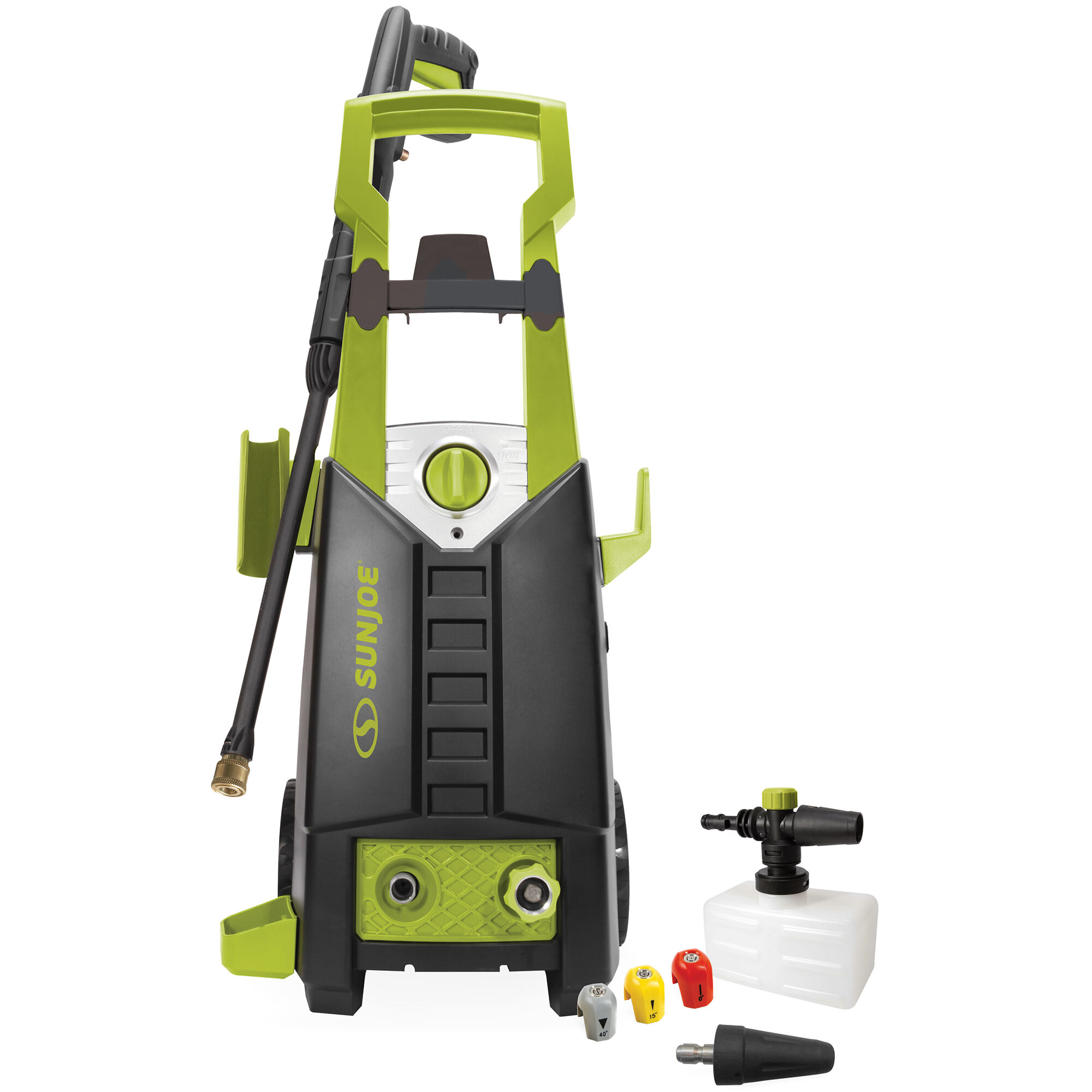 Sun Joe SPX2598-ELT Electric Pressure Washer w/ Extension Wand and High Pressure Lance, 2050 PSI Max, 1.65 GPM Max