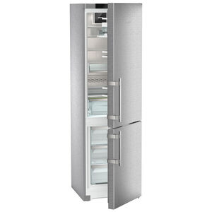 Liebherr 24 in. 12.8 cu. ft. Smart Counter Depth Bottom Freezer Refrigerator Right Hinged - Stainless Steel, , hires