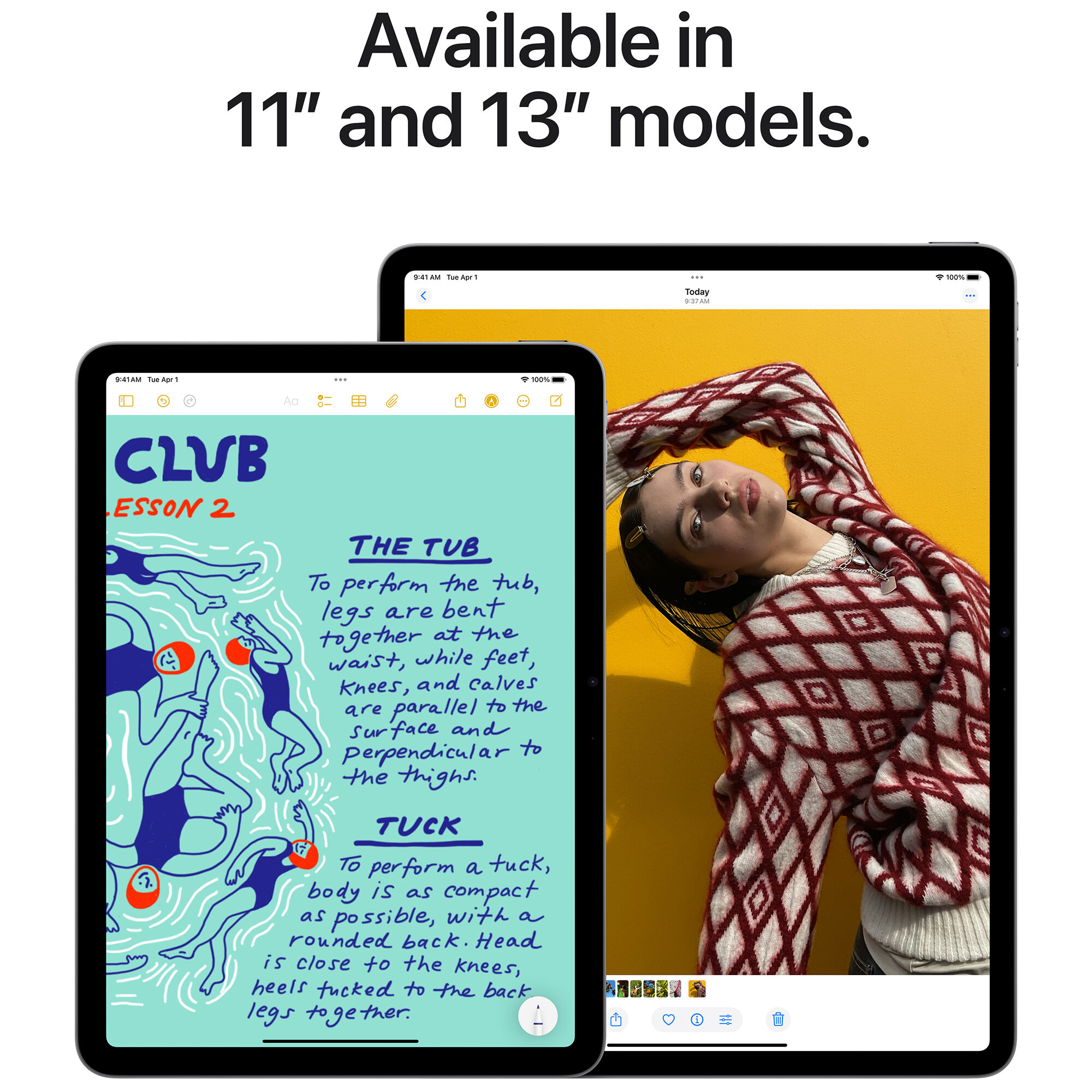 iPad Air M3 Wi-Fi 13インチ スターライト 13インチiPad Air Wi-Fiモデル 1TB - スターライトを購入 - Apple（日本）