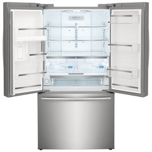 Frigidaire Gallery 36 in. 23.3 cu. ft. Counter Depth French Door Refrigerator with Internal Water Dispenser - Smudge-Proof Stainless Steel, , hires