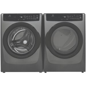 Electrolux 400 Series 27 in. 4.5 cu. ft. Stackable Front Load Washer with LuxCare Wash, Sanitize & Steam Cycle - Titanium, , hires