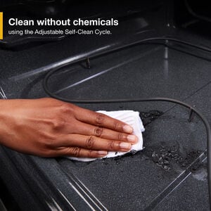 Whirlpool 30 in. 4.8 cu. ft. Slide-In Electric Range with Radiant Burners - Black, Black, hires