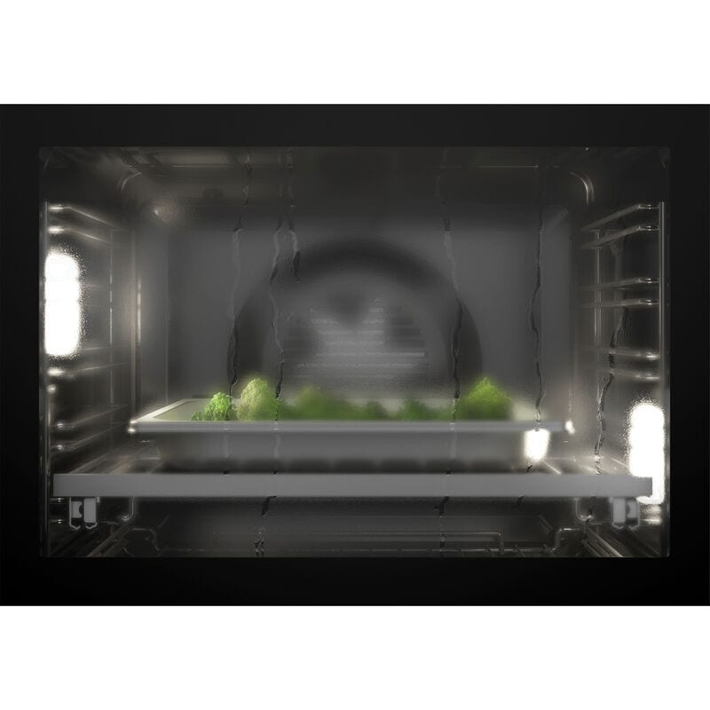 Fisher & Paykel Series 11 24 in. 3 cu. ft. Smart Steam Electric Single Wall Oven with Standard Convection - Black, , hires