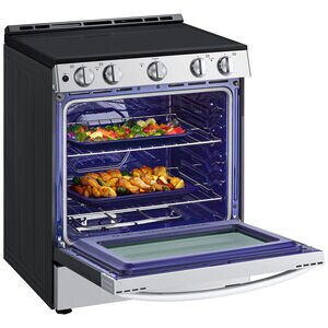 LG 30 in. 6.3 cu. ft. Slide-In Electric Range with Radiant Burners - Stainless Steel, , hires
