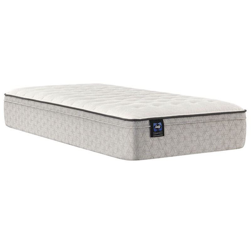 Sealy Essentials Hayward Plush Euro Top Innerspring Twin Size Mattress, , hires
