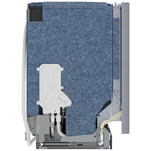 Bosch 800 Series 24 in. Top Control Smart Dishwasher with 42 dBa Sound Level, 3rd-Rack, CrystalDry & Pocket - Stainless Steel, Stainless Steel, hires