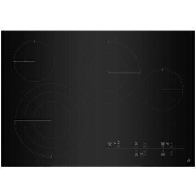 JennAir 30 in. Electric Cooktop with 4 Radiant Burners - Black | JEC4430KB