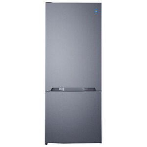 Summit 28 in. 15.1 cu. ft. Counter Depth Bottom Freezer Refrigerator - Stainless Steel, , hires