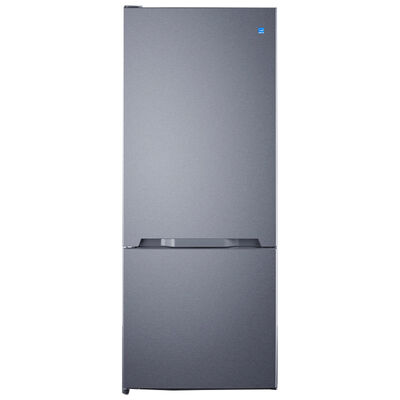 Summit 28 in. 15.1 cu. ft. Counter Depth Bottom Freezer Refrigerator - Stainless Steel | FFBF154SSLHD