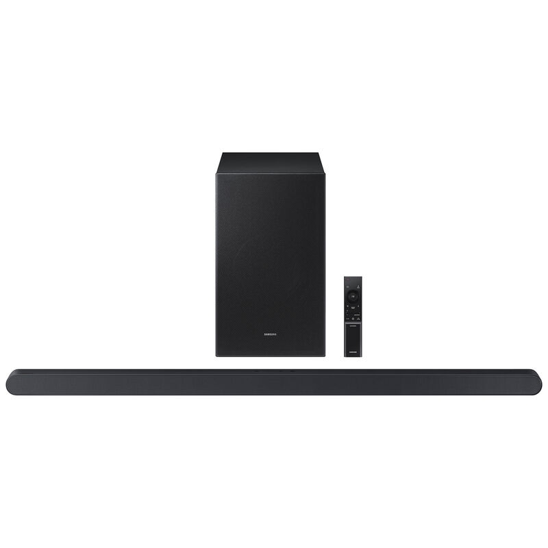 Samsung 3.1 Channels Dolby Atmos Smart Sound Bar with Bluetooth & Wireless Subwoofer - Titan Black, , hires