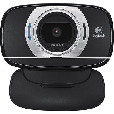 Logitech C615 HD Laptop Webcam with Fold-and-Go Design, 360-Degree Swivel | 960-000733