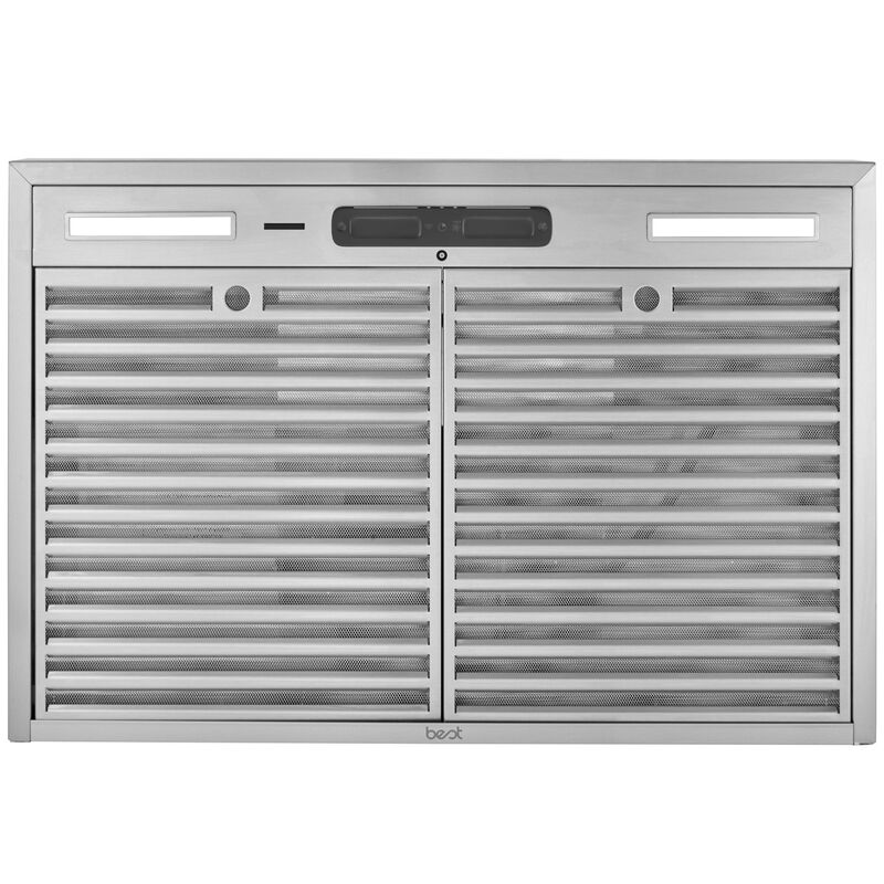 Best WCP1 Series 30 in. Smart Convertible Chimney Style Range Hood with 650 CFM, 4 Fan Speeds & 2 LED Lights - Stainless Steel, , hires