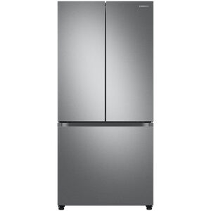Samsung 33 in. 24.5 cu. ft. Smart French Door Refrigerator with Internal Water Dispenser - Fingerprint Resistant Stainless Steel, , hires
