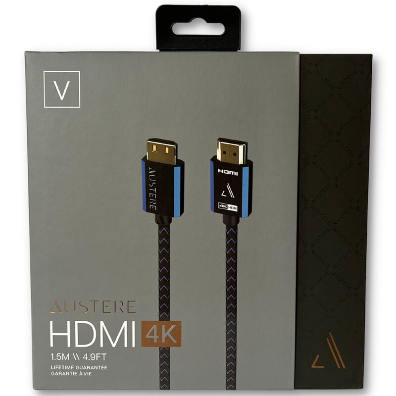 Austere V Series Premium Certified 4K HDR HDMI Cable with ARC - 1.5m, , hires