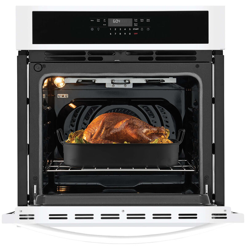 Frigidaire 27 in. 3.8 cu. ft. Electric Single Wall Oven with Standard Convection - White, White, hires