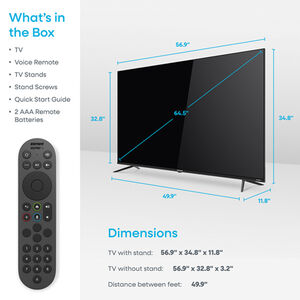 Element - 65" Class Revolution Series LED 4K UHD Smart XUMO TV, , hires