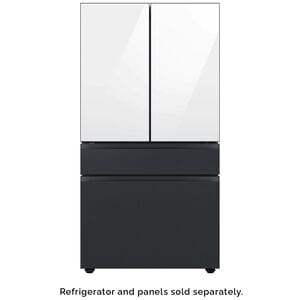 Samsung BESPOKE 4-Door French Door Bottom Panel for Refrigerators - Matte Black Steel, , hires